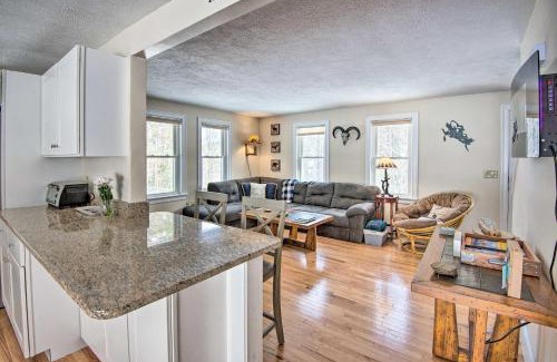 Gilford House | Gilford Home with Forest View, by Lake Winnepesaukee