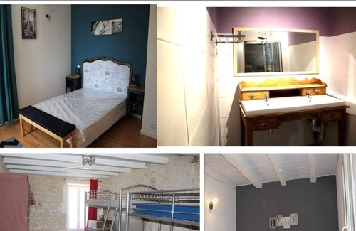 Vibrac House | Gîte 6p in the heart of a small Charentais village