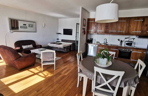 Bourgogne Apartment | Gîte Appart "Les Oiseaux" with view of the Loire River