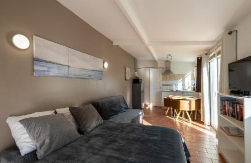 Pont de Vivaux Apartment | Gite du stade Grand Studio 2 lits parking