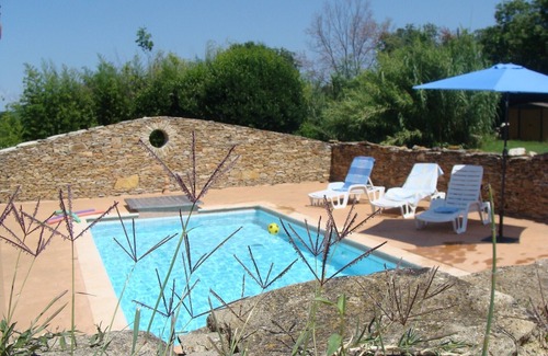 Saint-Andre-d'Olerargues Cottage | Gite in Mas Provençal, all comforts, air-conditioned, with swimming pool