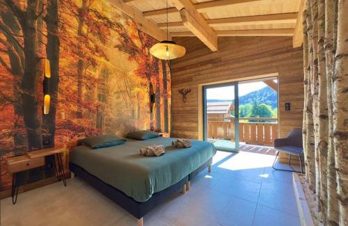 Xonrupt-Longemer Ski Chalet | Gite Le Grand Cerf Piscine et Spa