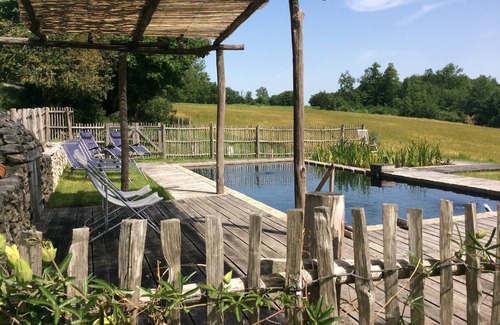 Lachapelle-Auzac House | Gîte with ecological swimming pool located in the Dordogne Valley in the Lot department