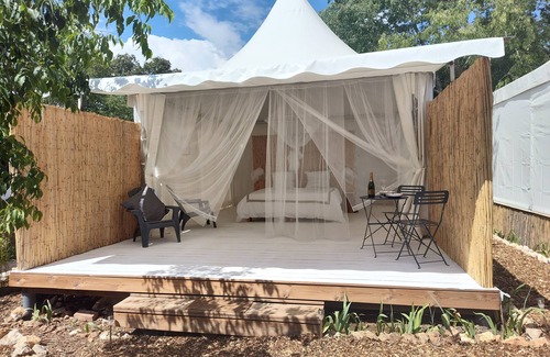 Navacelles Cabin | Glamping at Seraphin - SeminyaknPets accepted
