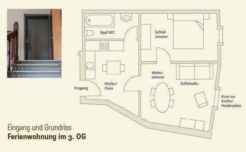 Weimar Apartment | "goethezimmer" an der Herderkirche