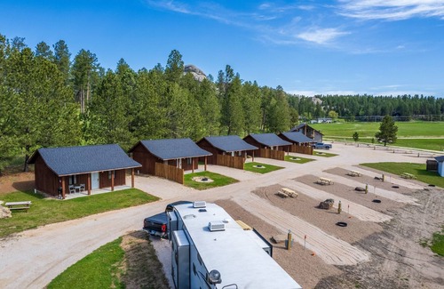 Custer Cabin | Gold Valley Camp Cabin 5 | 1 Bed, 1 Bath