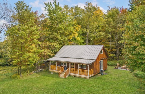 Davenport Cabin | Golden Meadows spacious Cabin with Fire-pit, near all baseball camps