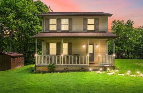 Boyce House | Gorgeous family friendly boho modern country retreat.