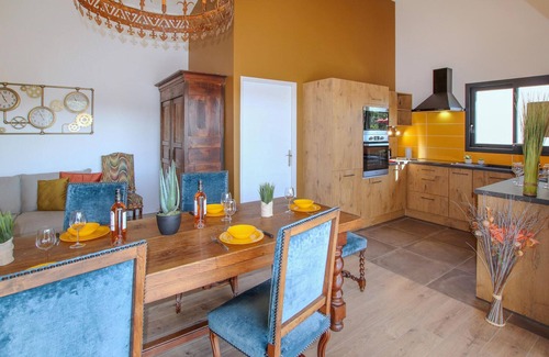 Labeaume House | Gorgeous home in Labeaume with kitchen