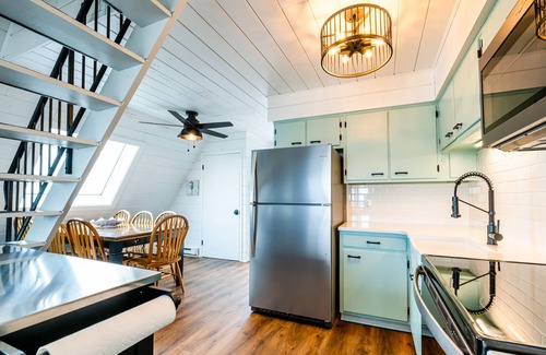 Stevensville Ski Chalet | Gorgeous Lake Michigan Views: Completely Remodeled and Steps from the Beach!