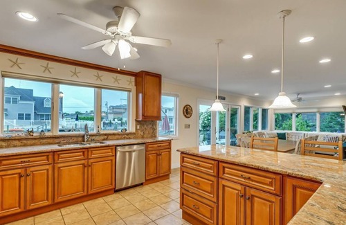 Mantoloking House | Gorgeous Waterfront House with Pool and Spa