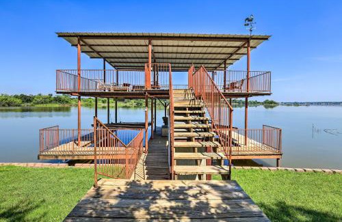 Dennis House | Granbury Lakefront Escape with Boat Dock and Slip!