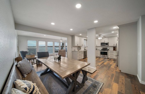 Grove House | Grand Lake Waterfront home 5 minutes to the boat launch!