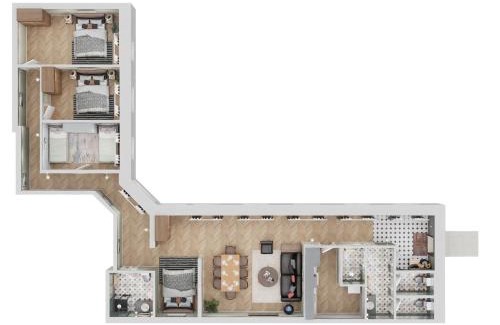 Hundsturm Apartment | Grand Urban Residence Apartment