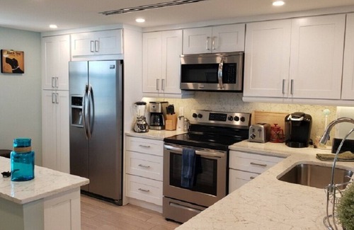 Marco Island Condo | Great Beach Views, Direct Access, Pickleball, New Kitchen & Heated Pool! Tower 3