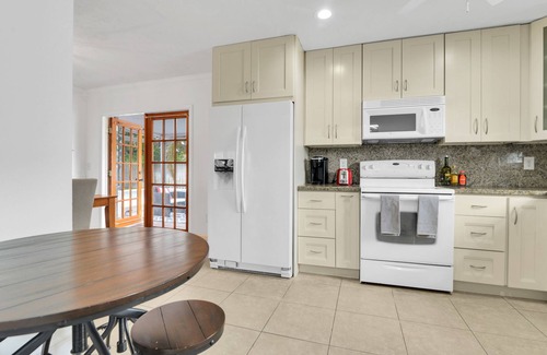 Survey Creek House | Great house with heated pool, full kitchen, and enclosed yard!