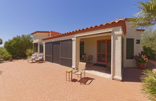 San Ignacio Golf Estates House | Great mountain views overlooking the San Ignacio golf course and pond with fountain