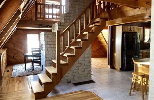 Day House | Great Sacandaga Lakefront Home with 100 feet of deep water access