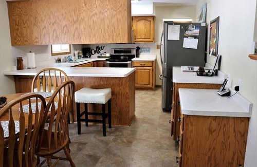 Escanaba House | Greenwood Getaway: Autumn Beauty and Comfort in the Upper Peninsula
