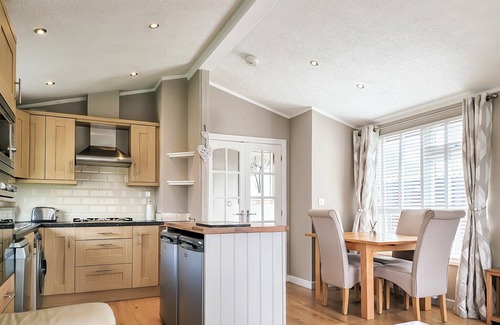Carnforth Cabin | Gressingham 46 is extremely spacious, accommodating up to four guests in total comfort.