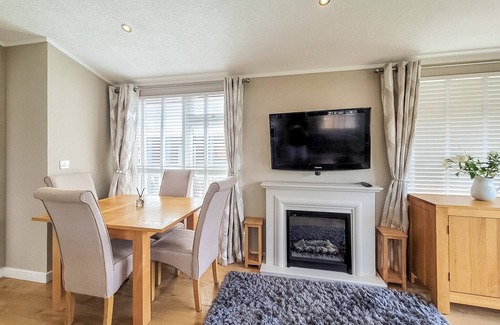 Carnforth Cabin | Gressingham 46 is extremely spacious, accommodating up to four guests in total comfort.