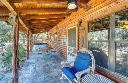 Marble Falls Cabin | Grin N Bear It: Fun-Filled Lakeside Retreat!