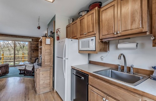 Clark Cabin | Grizzly - Stunning mountain views on the Elk River