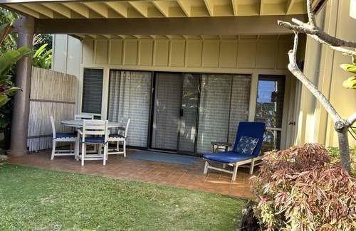 Wailua Condo | Ground floor condo in beautiful Lae Nani!