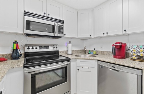 Cape Caneveral Beach Gardens Condo | Ground Floor | Oceanfront Patio | Resort Style | Private Beach Access