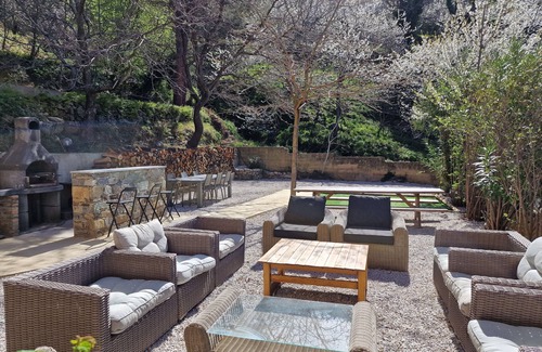 Speloncato Condo | Group offer T3* + 5 rooms-> 15 people/private interior and garden