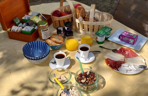 Saint-Andre-de-Cubzac Bed & Breakfast | Guest Room "La Lagune" with Shared Terrace, Private Garden and Wi-Fi