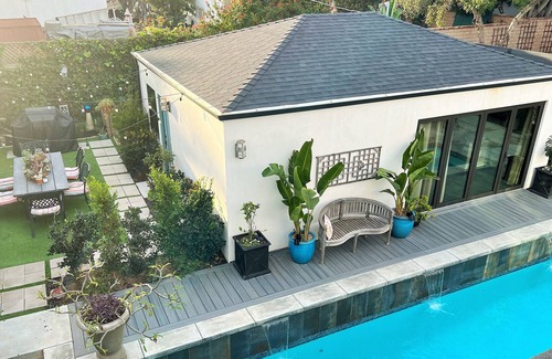 Playa Del Rey Cottage | Guesthouse with pool in the beautiful beach town of Los Angeles, Playa del Rey