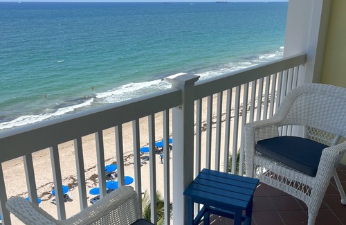 East Fort Lauderdale Resort | Guestroom at Resort Located Right on The Beach!