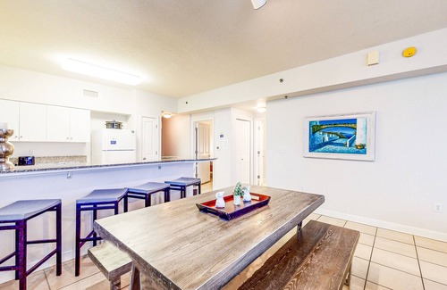 Panama City Beach Condo | Gulf-front getaway with pools, hot tub & central AC