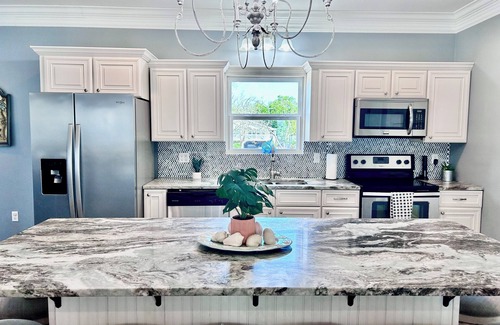 Long Beach House | Gulf Moon II - Spacious Beachfront Home with Pool on the Mississippi Gulf Coast