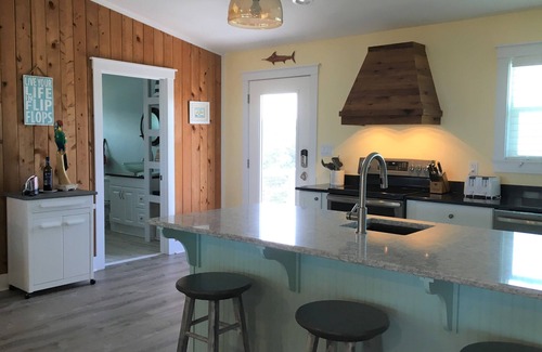 St. George Island House | Gulf Views, Huge Decks! 3 LuxBdrm Suites, updatd Kitchn, HeatedPool, DogFriendly