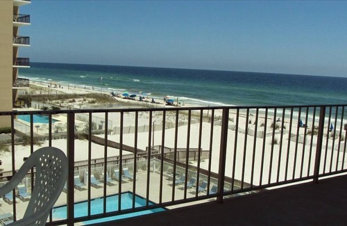 Gulf Shores Condo | Gulf Village #315: 2 Bd/2 BA Ocean View Condo with Pool and Beautiful Beach.