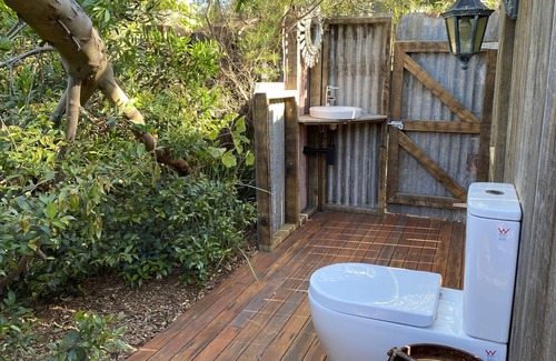 Furnissdale House | Gypsy Van Tiny House with unique outdoor bathroom