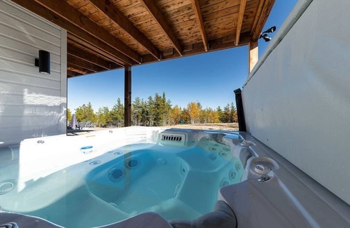 Baie-St-Paul Ski Chalet | Hôtel à la maison - Le 22 Lào, spa et vue