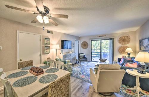 Folly Field Apartment | Half-Mi to Beach Hilton Head Condo with Lagoon View