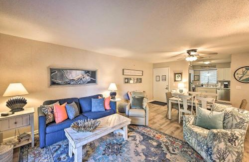 Folly Field Apartment | Half-Mi to Beach Hilton Head Condo with Lagoon View
