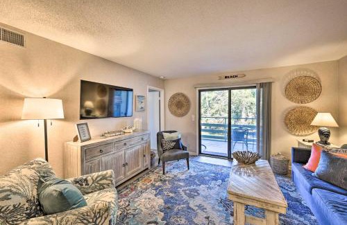 Folly Field Apartment | Half-Mi to Beach Hilton Head Condo with Lagoon View