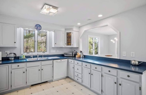 Barnstead House | Halfmoon Lake 4BR Home w Game Room, Deck, Dock!