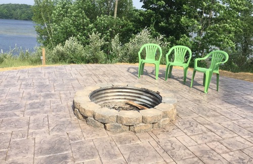 Ludington House | Hamlin Lake Vacation Retreat - 3 Bedroom Home With Lake View, Dock & Access