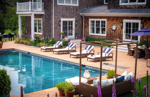 Shinnecock Hills House | Hamptons Classic beauty w/pool! Minutes from ocean & bay beaches