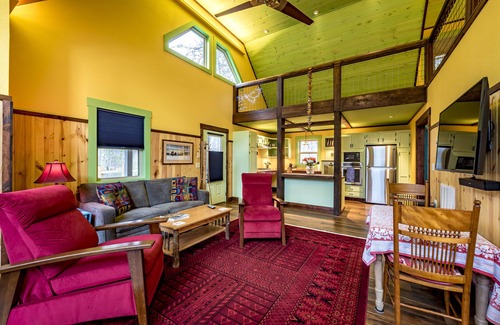 Mentone Cottage | Handicap Accessible cottage at Desoto Falls Mentone,AL Central Time Zone