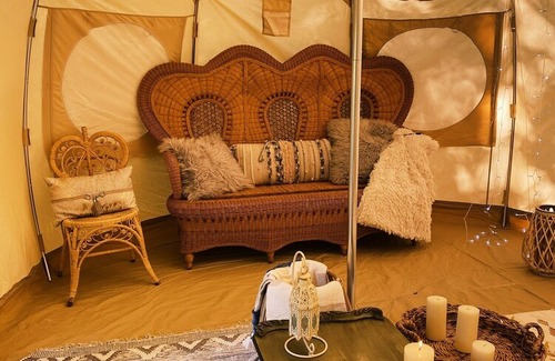 Afton House | Harlow’s Hideaway Glamping Tent