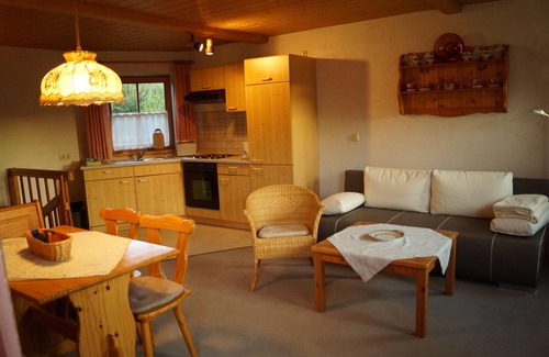 Haidmuhle Apartment | Haus Haidweg Wohnung 6 - 2 Zimmer Maisonette, ca. 55 qm für 2-4 Personen mit privatem Eingang und direktem Zugang zum Garten