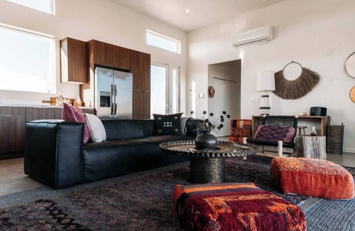 Joshua Tree House | Healing Desert Retreat with Pool, Hot Tub, Views on 10-Acres · The Refuge