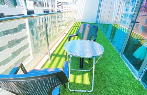 Amman Condo | @ Heart of Amman, Abdali Boulevard, High Ceiling Duplex View.n